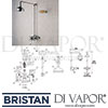 Bristan Osborne Shower Valve Rigid Riser Spare Parts